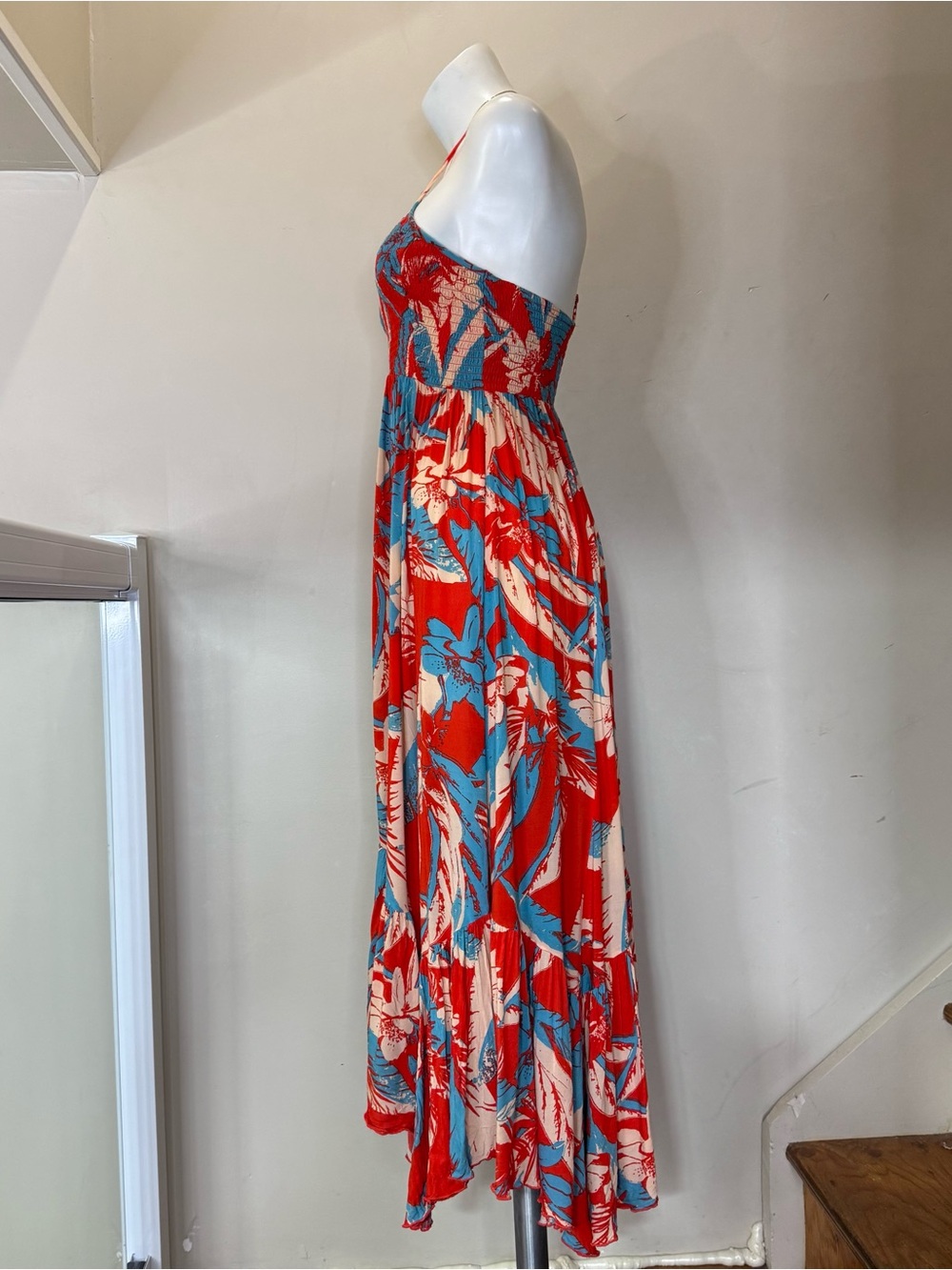 Free People Heat Wave Printed Maxi Dress size S - Picture 10 of 17